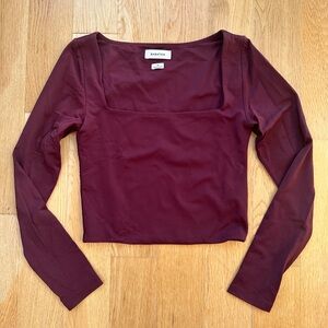 Babaton Contour Squareneck Longsleeve
